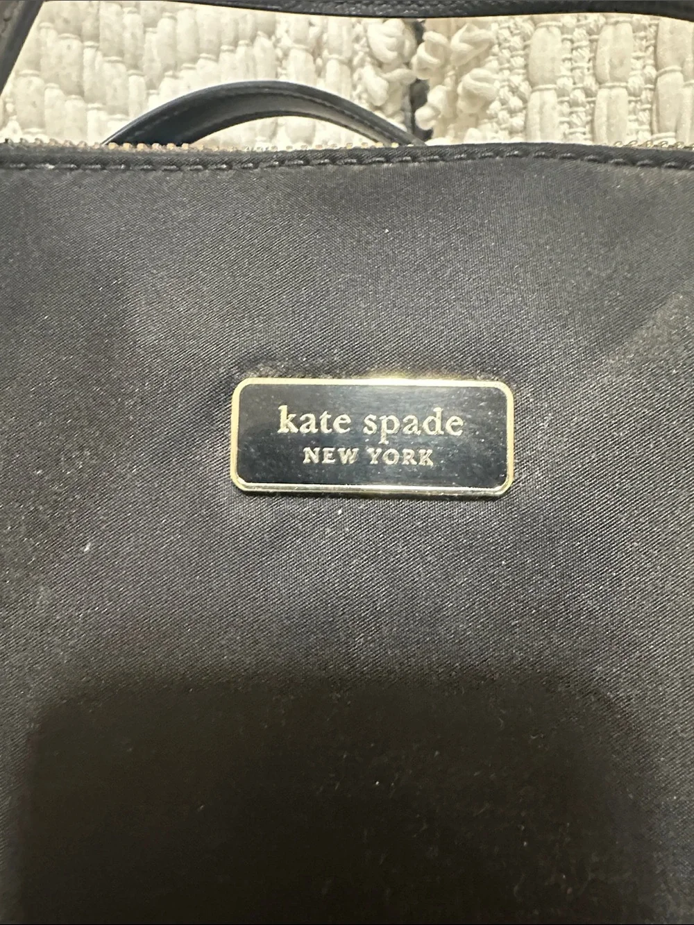 Kate Spade Black Briefcase Tote
